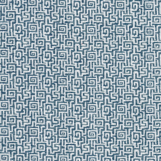 STOUT TEXTILES  UPHOLSTERY,WOVENS TRANSITIONAL,, GEOMETRIC DENIM   - RURA-1