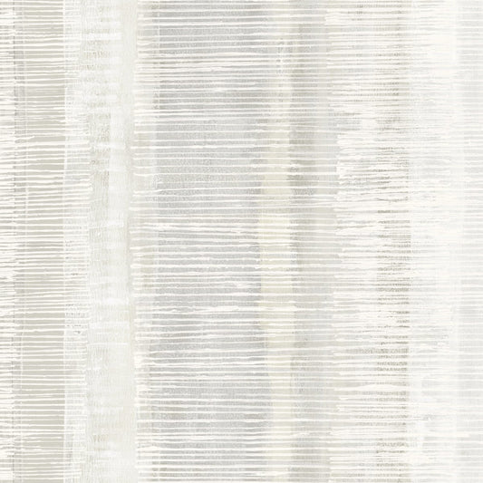 Seabrook Designs Boho Rhapsody Tikki Natural Ombre Abstract Bohemian Grey Matte Sidewall - RY31000