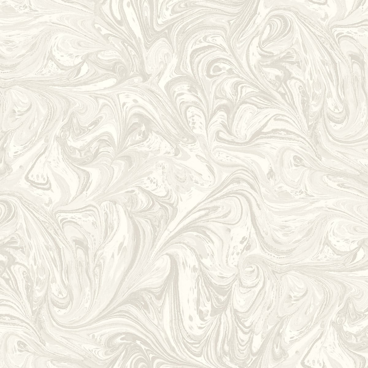 Seabrook Designs Boho Rhapsody Sierra Marble Abstract Bohemian Grey Metallic Sidewall - RY31108