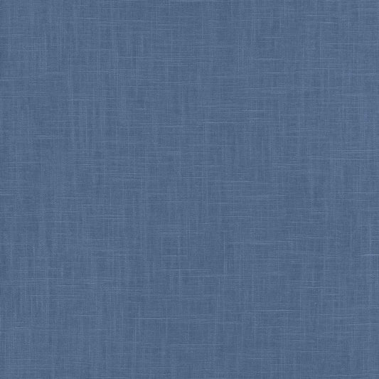 Seabrook Designs Boho Rhapsody Indie Linen Embossed Vinyl Embossed Vinyl Bohemian Blue Matte Sidewall - RY31722