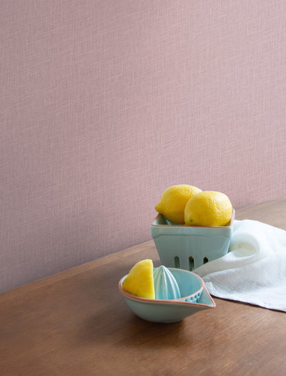 Seabrook Designs Boho Rhapsody Indie Linen Embossed Vinyl Embossed Vinyl Bohemian Purple Matte  - RY31731