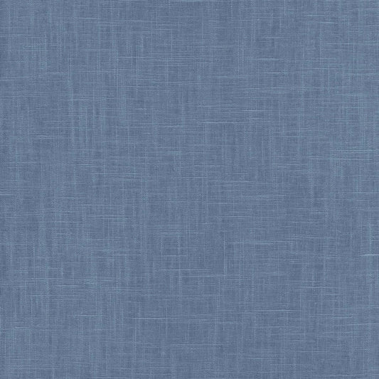 Seabrook Designs Boho Rhapsody Indie Linen Embossed Vinyl Embossed Vinyl Bohemian Blue Matte Sidewall - RY31732