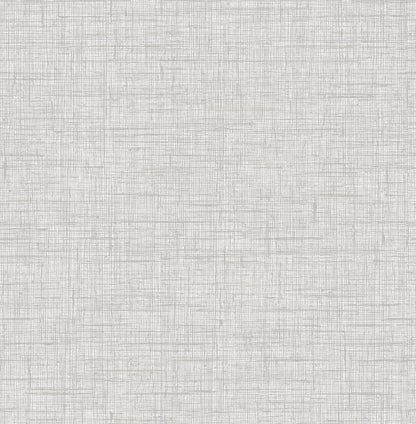Seabrook Designs Boho Rhapsody Bermuda Linen-Stringcloth Linen Bohemian Grey Matte  - RY32101