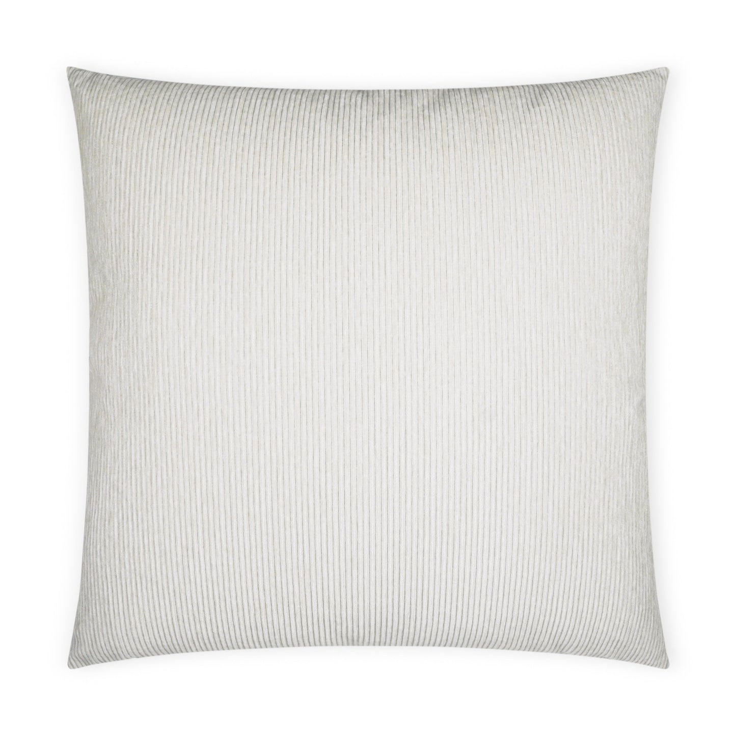 D.V. KAP HOME   24" x 24" Ridges Pillow - Blush Solid, Stripes, Textured    - 3706-B-2424