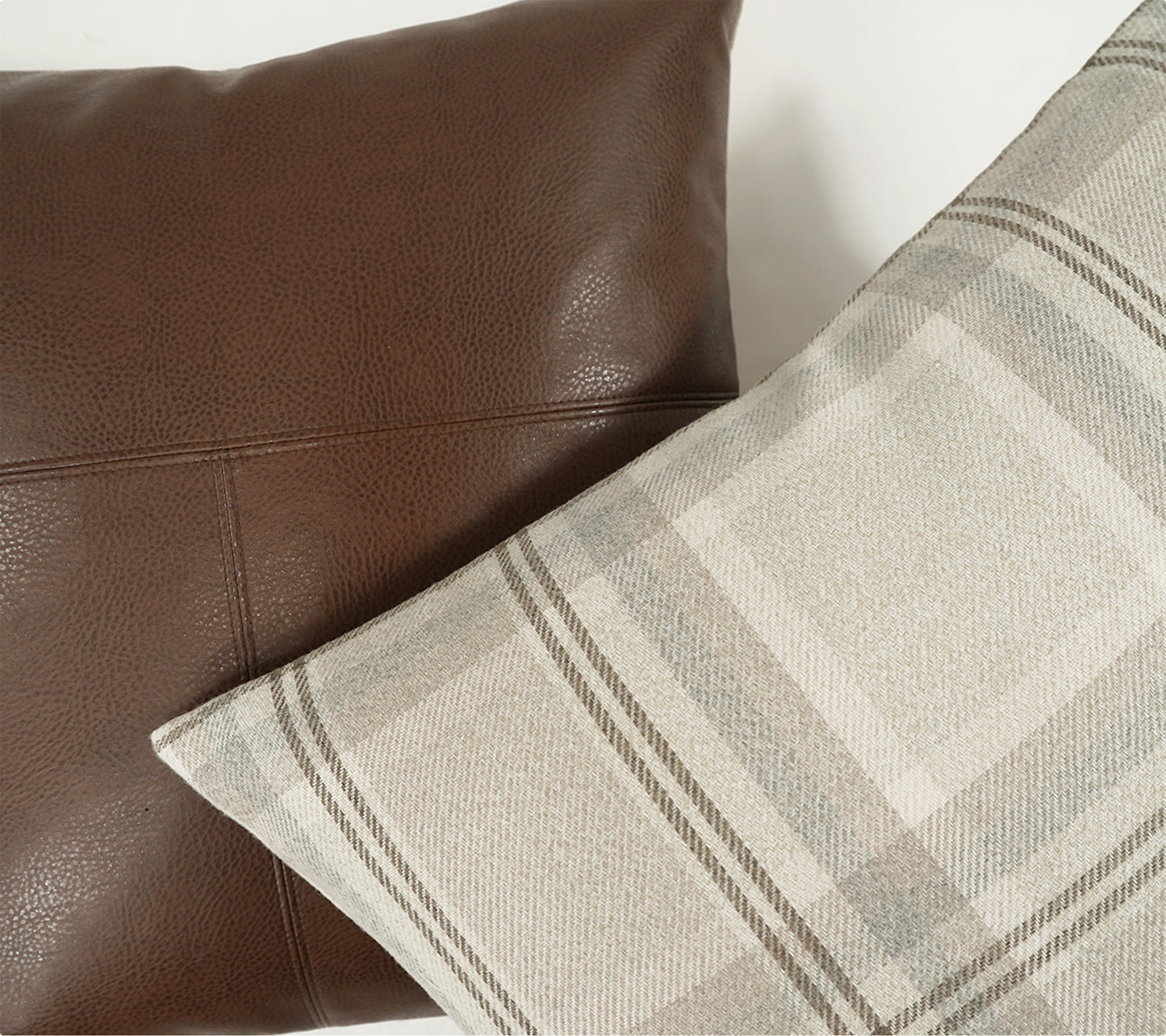 D.V. KAP HOME   24" x 24" Rodeo Pillow - Saddle Solid, Western Chic    - 3417-S-2424