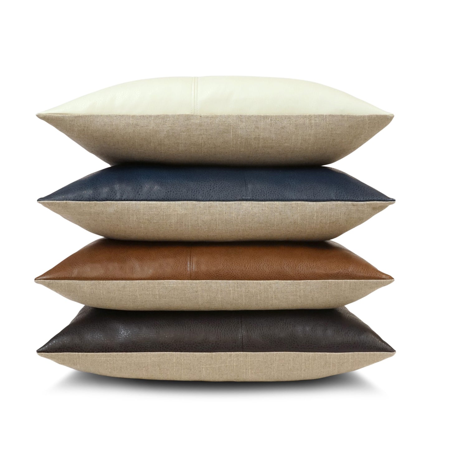 D.V. KAP HOME   24" x 24" Rodeo Pillow - Chocolate Solid, Western Chic    - 3417-C-2424