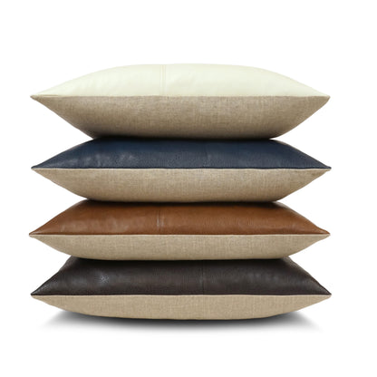 D.V. KAP HOME   24" x 24" Rodeo Pillow - Saddle Solid, Western Chic    - 3417-S-2424