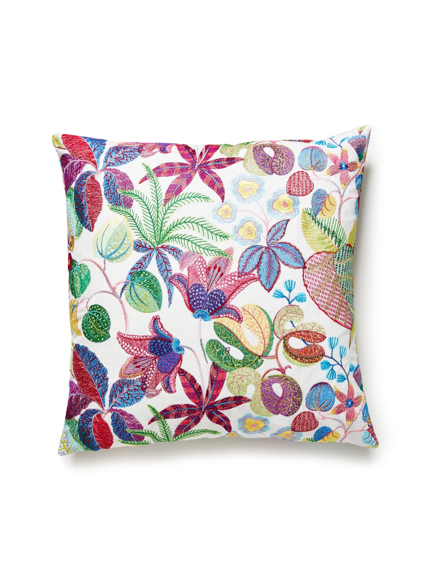 SCALAMANDRE PILLOWS   BOTANICAL / FOLIAGE SQUARE    - S7 0001SDDK5400