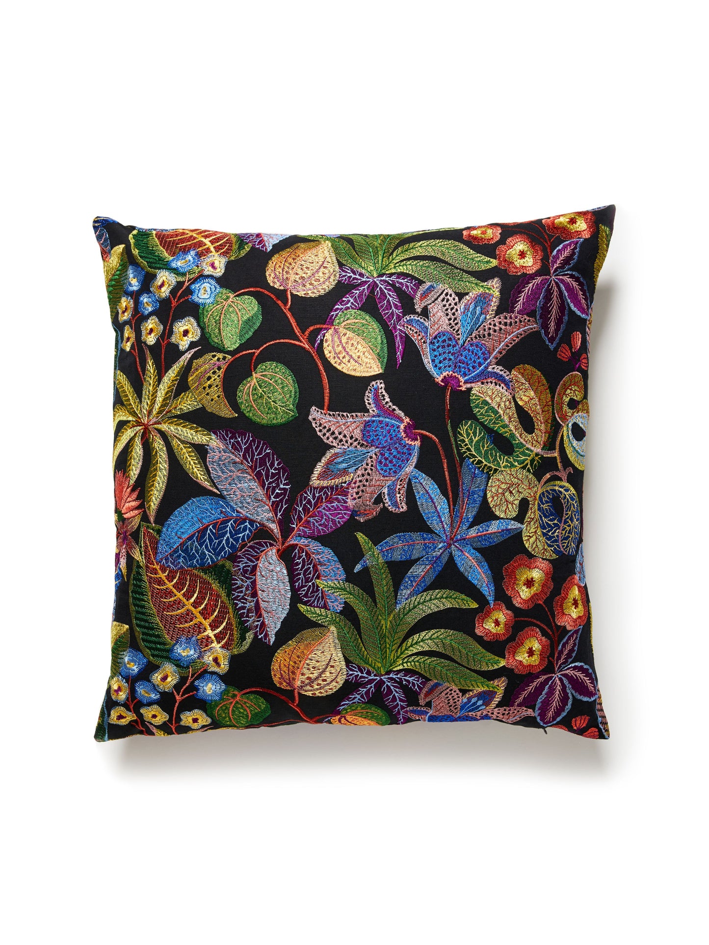 SCALAMANDRE PILLOWS   BOTANICAL / FOLIAGE SQUARE    - S7 0003SDDK5400