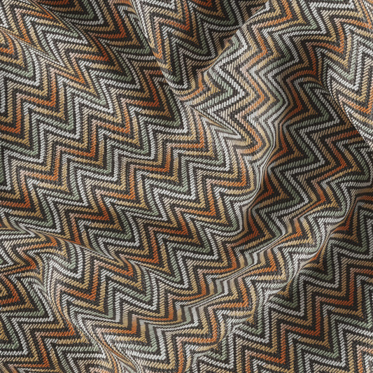 JF Fabrics SABRINA 23 Fabric Geometric, Texture White, Orange, Sage, Beige, Black  Vinyl, Vegan Leather - 8935823 J9011