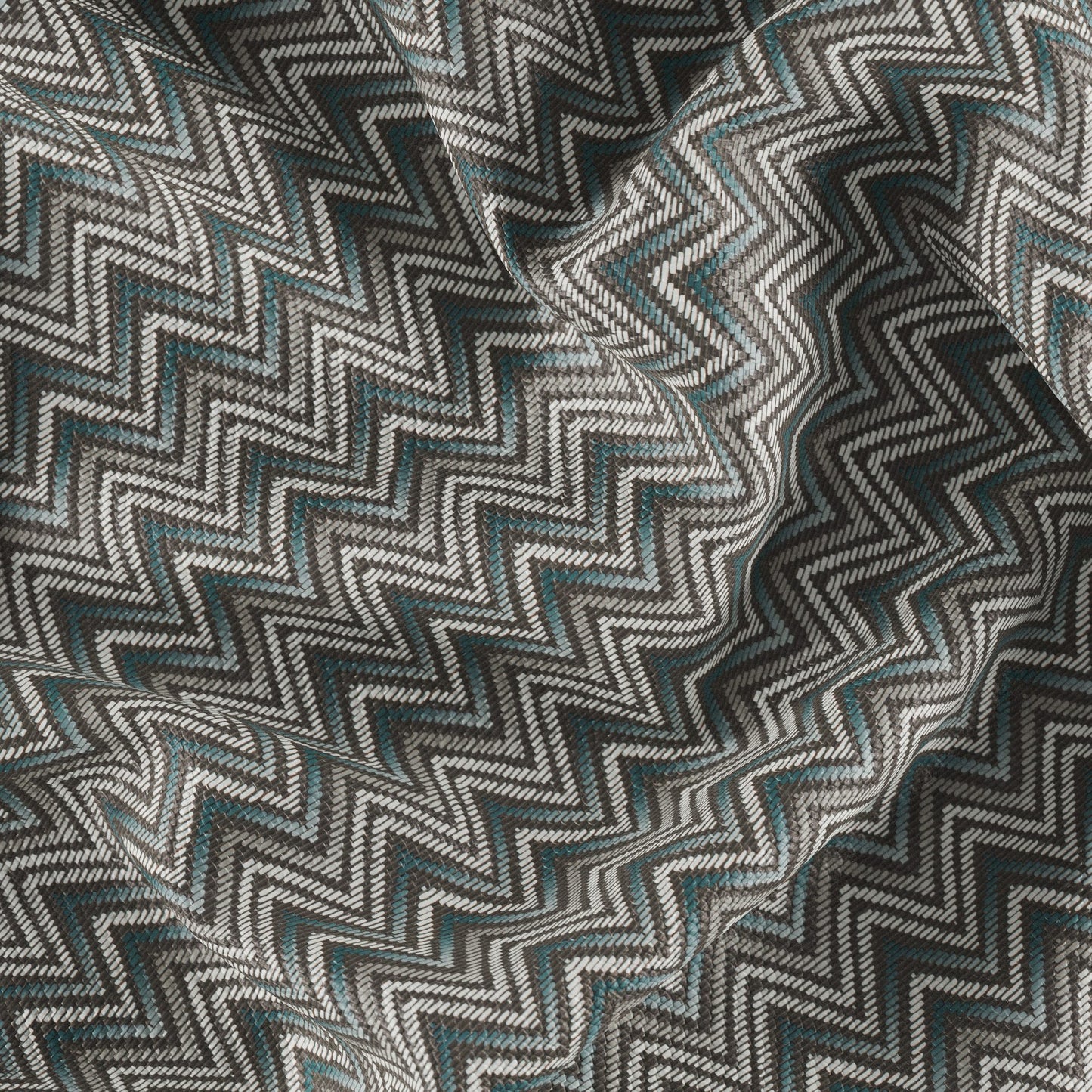 JF Fabrics SABRINA 61 Fabric Geometric, Texture Teal, Grey, White, Black  Vinyl, Vegan Leather - 8935861 J9011
