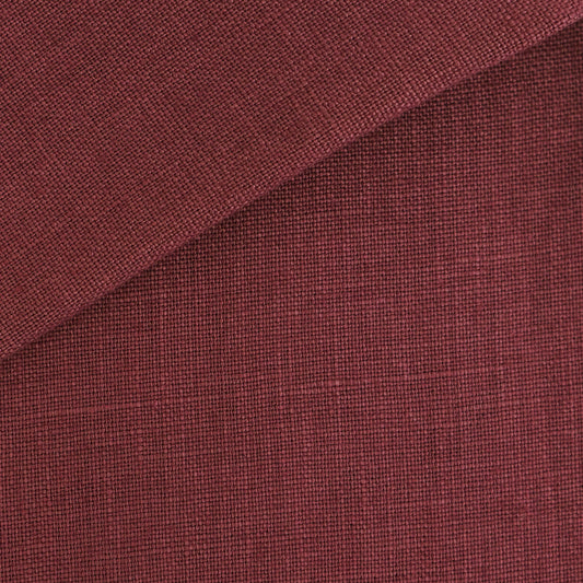 JF Fabrics SADIE 48 Fabric Traditional,Transitional,Contemporary,Plain Burgundy,Red  Linen,Texture,Linen Texture - 5780948 J7071