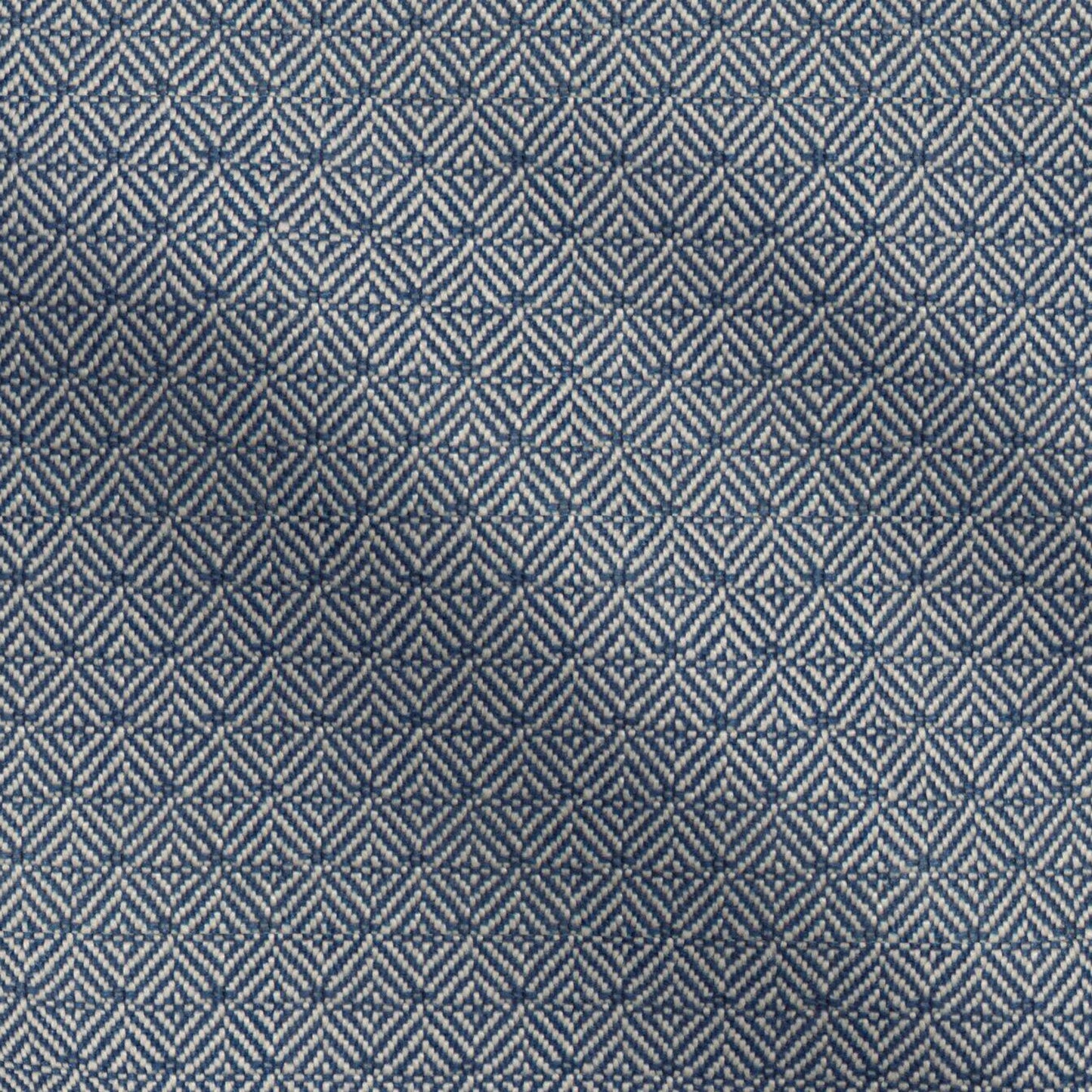 JF Fabrics FibreGuard Outdoor SAGO 69 Fabric Geometric, Mini Navy, Blue  Outdoor, Jacquard - 9845269 J9651