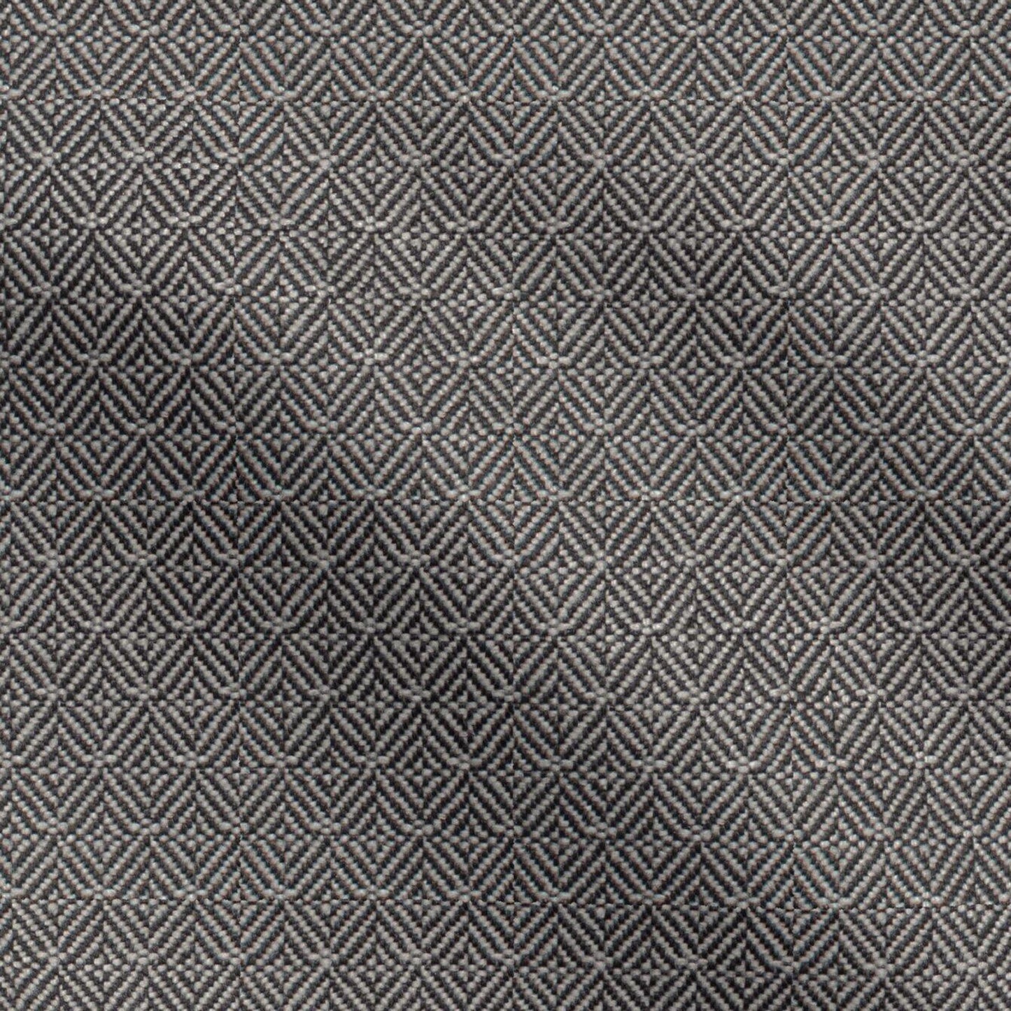 JF Fabrics FibreGuard Outdoor SAGO 99 Fabric Geometric, Mini Grey, Charcoal, Black  Outdoor, Jacquard - 9845299 J9651