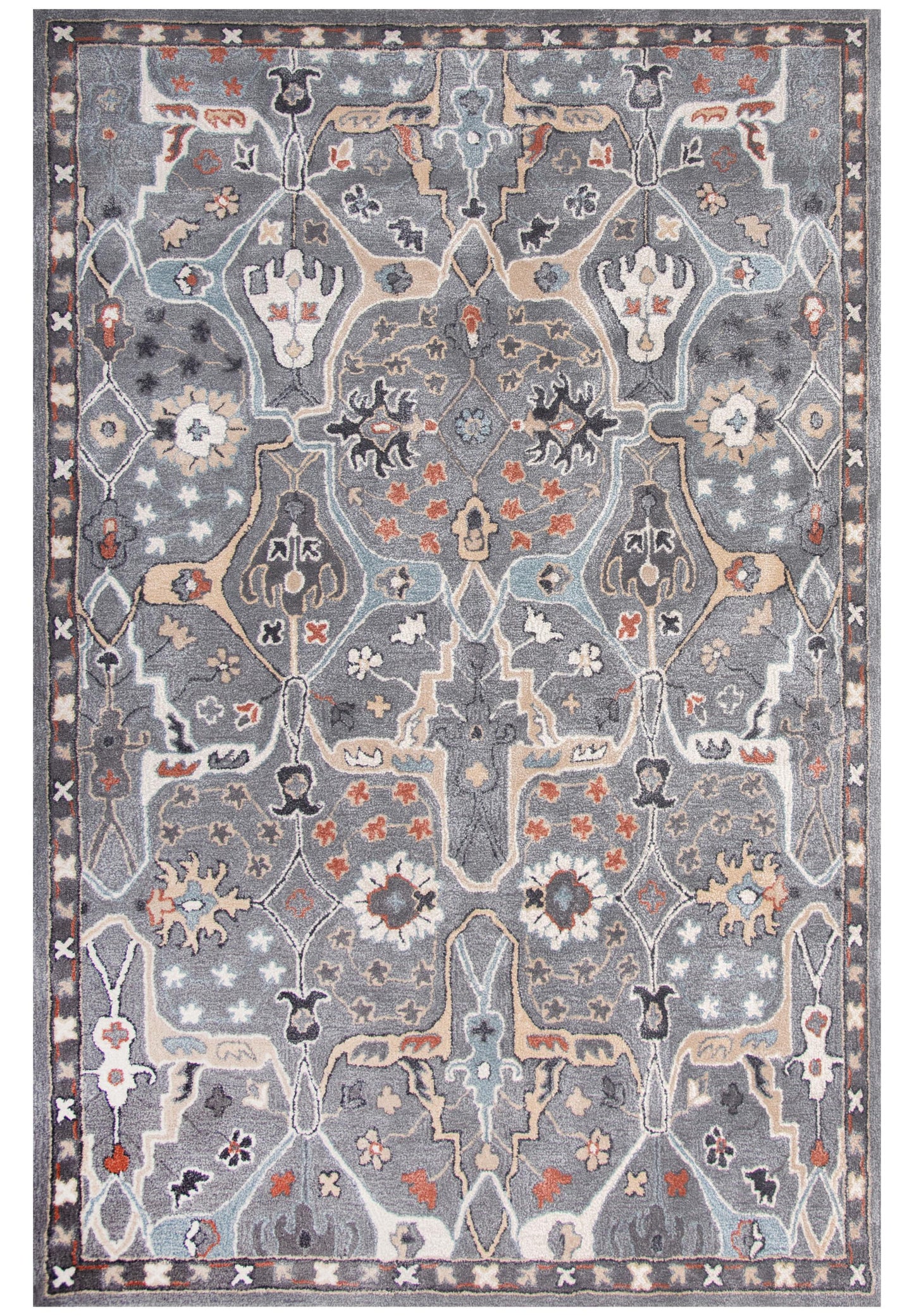 Sapphire transitional area rug, 10' x 13'.