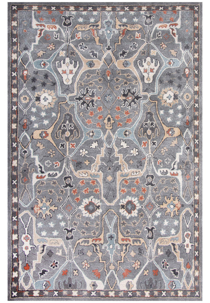 Sapphire transitional area rug, 10' x 13'.