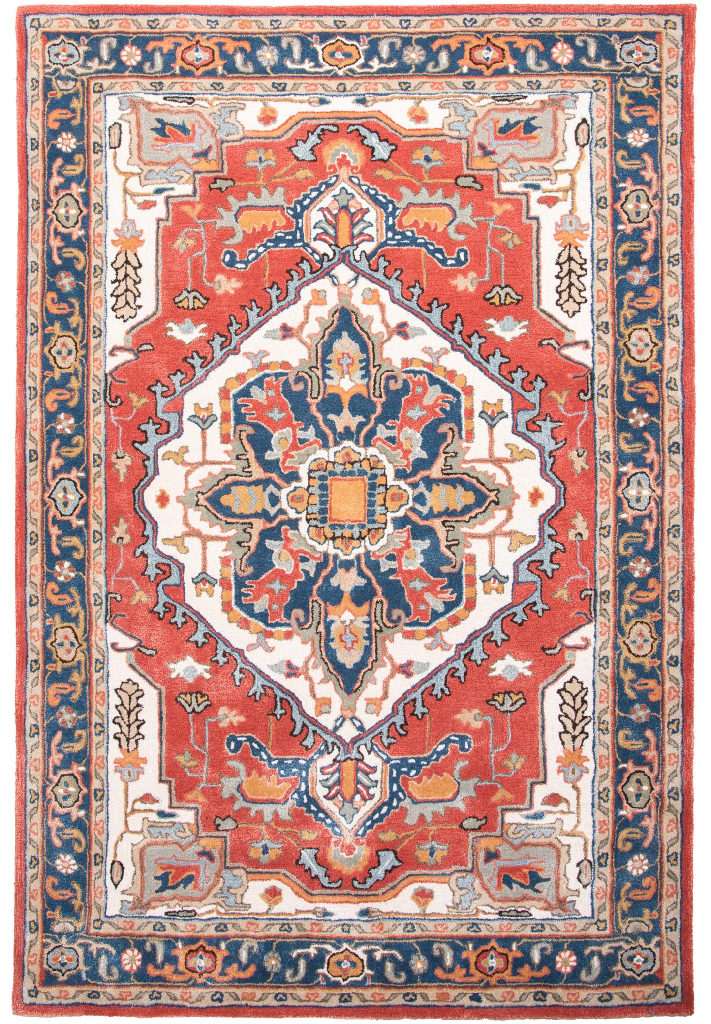 Sapphire traditional rug, 5' x 8'.
