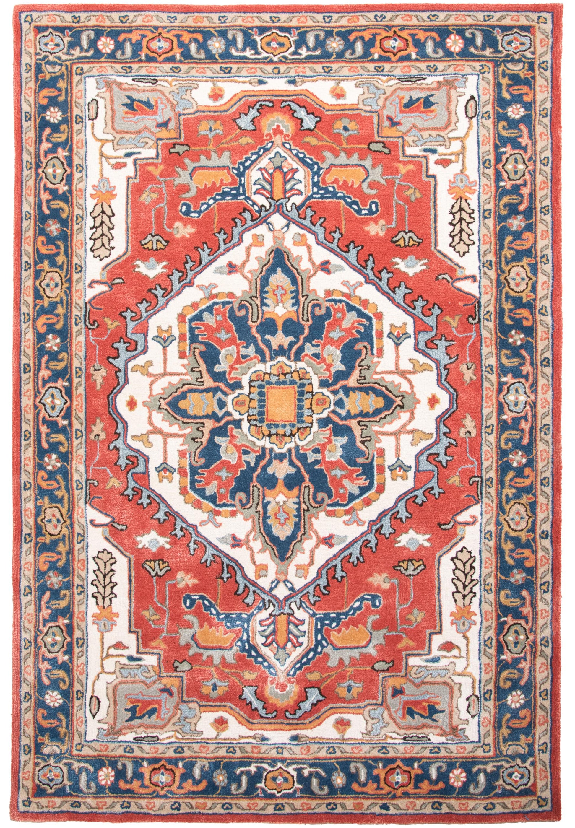 Sapphire traditional rug, 5' x 8'.