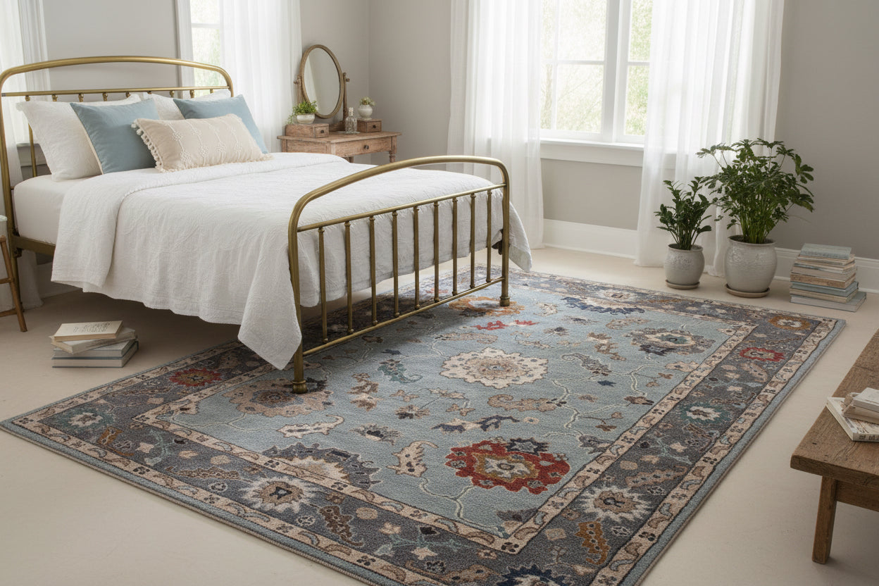 Sapphire traditional rug, 9' x 12'.