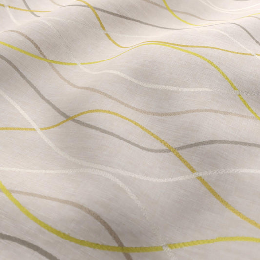 JF Fabrics FibreGuard Outdoor SAILOR 74 Fabric Abstract, Geometric Green  Embroidery, Outdoor - 9467174 J9551