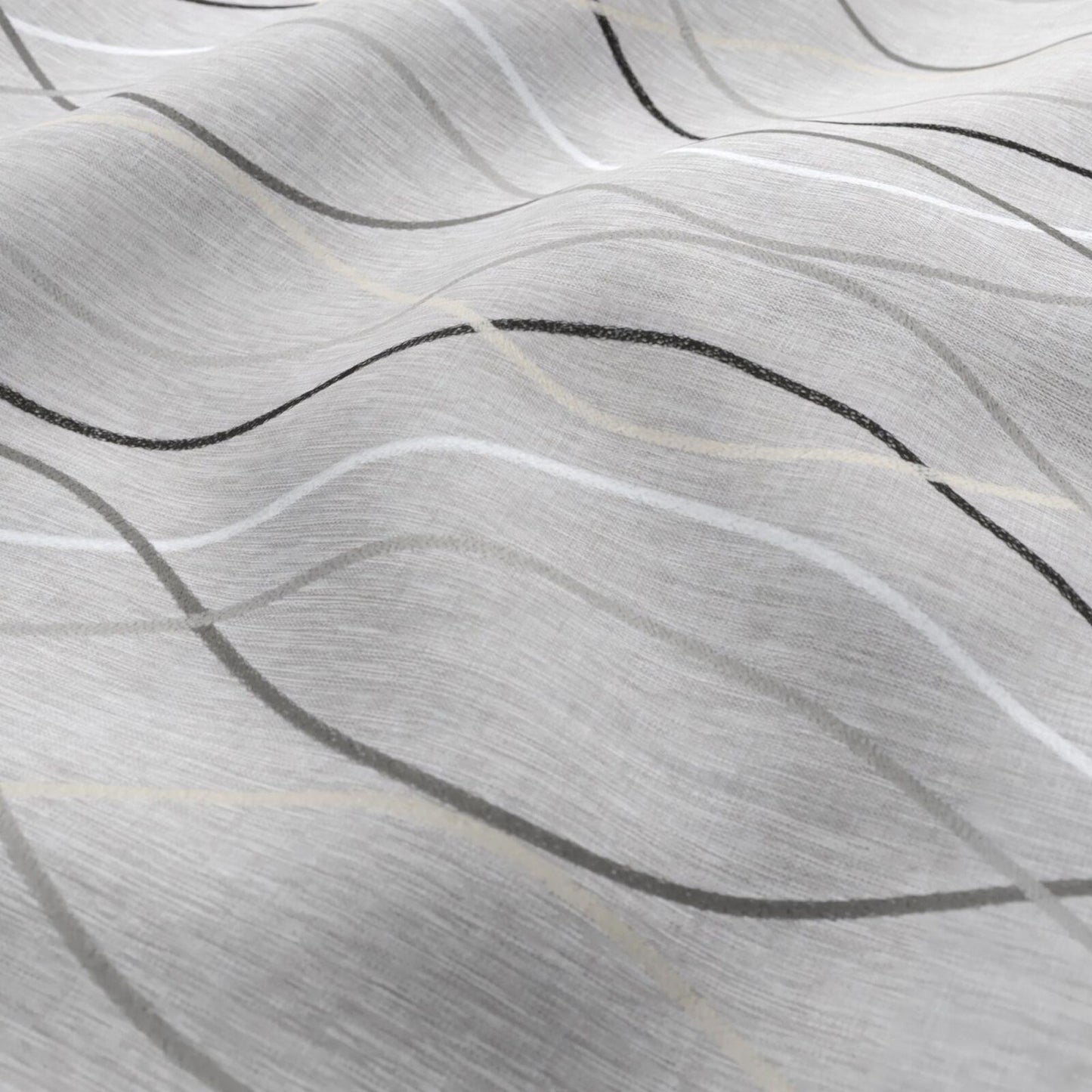 JF Fabrics FibreGuard Outdoor SAILOR 99 Fabric Abstract, Geometric Black  Embroidery, Outdoor - 9467199 J9551