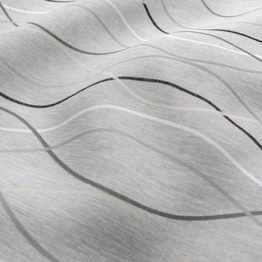 JF Fabrics FibreGuard Outdoor SAILOR 99 Fabric Abstract, Geometric Black  Embroidery, Outdoor - 9467199 J9551