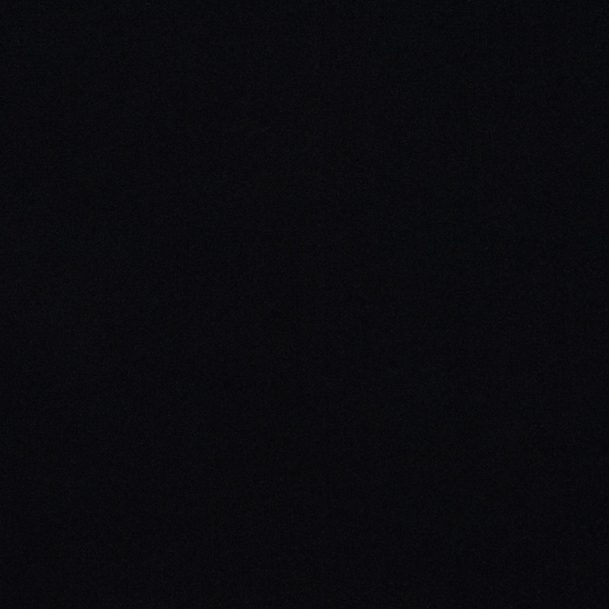 Solid black velvet fabric swatch with a plush texture.