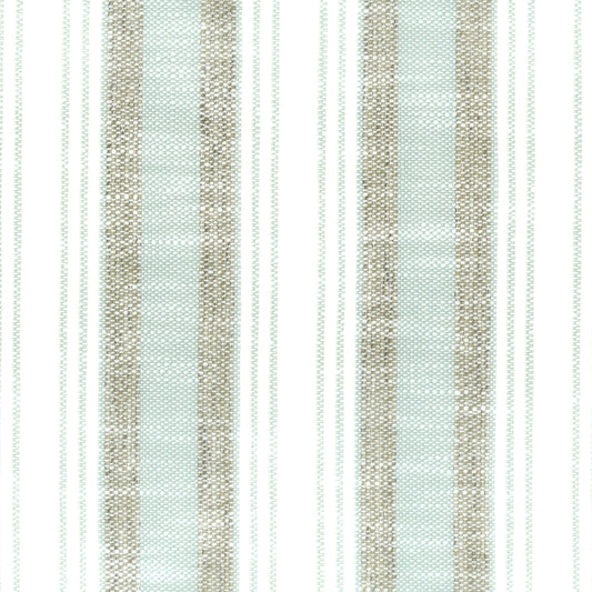 STOUT TEXTILES  UPHOLSTERY,WOVENS TRADITIONAL, STRIPE SEACREST,SEAMIST,SEASPRAY   - SAMS-3