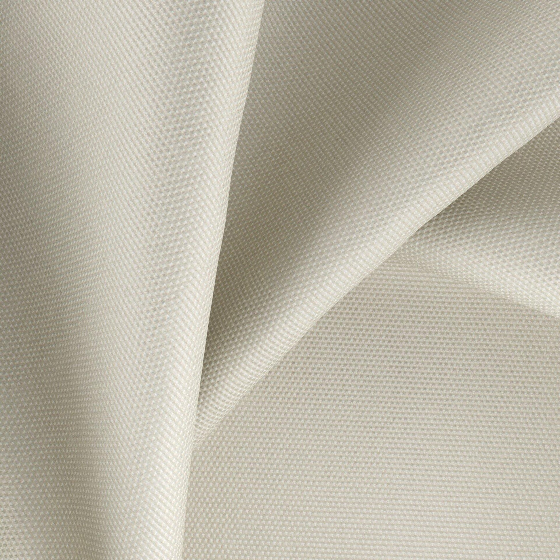 Sandy outdoor fabric with subtle texture and soft drape; beige/cream jacquard.