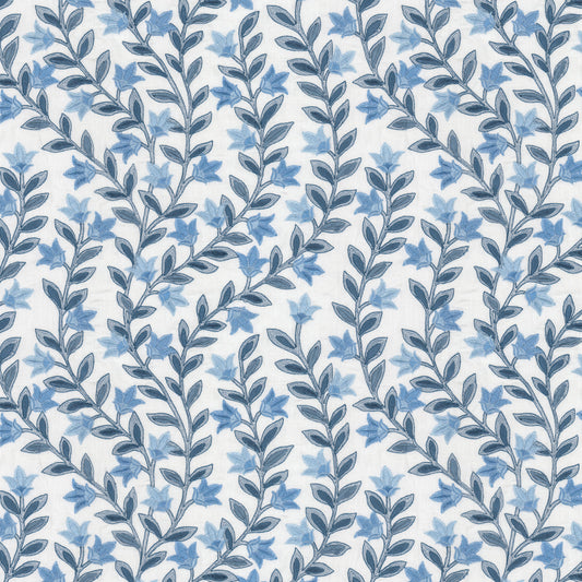 STOUT TEXTILES  MULTIPURPOSE,EMBROIDERIES TRANSITIONAL,, FLORAL SKY   - SANT-3