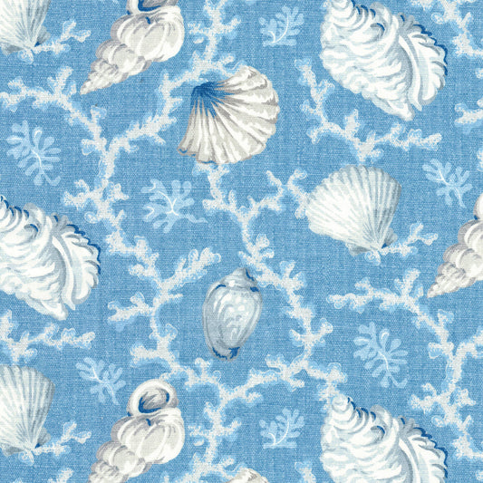 STOUT TEXTILES  MULTIPURPOSE,PRINT TRADITIONAL, COASTAL SPRAY   - SASH-2