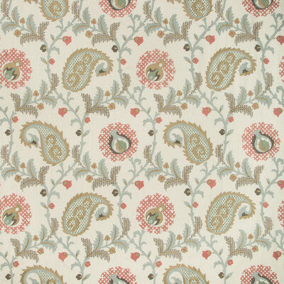 KRAVET DESIGN EMBROIDERY  WHITE,GREY,PINK   - SAUDADE.1711.0