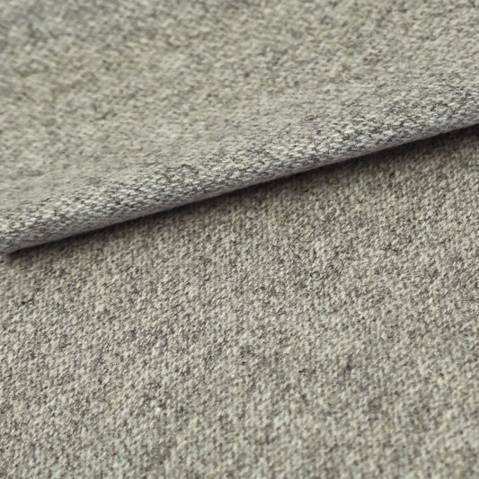 JF Fabrics SAVILE 94 Fabric Traditional,Transitional,Contemporary,Plain Grey,Silver  Texture,Wool - 5824294 J7261
