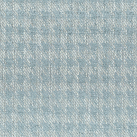 STOUT TEXTILES  UPHOLSTERY,CHENILLE TRADITIONAL, HOUNDSTOOTH HAZE,POWDER,STARLIGHT   - SAYB-3