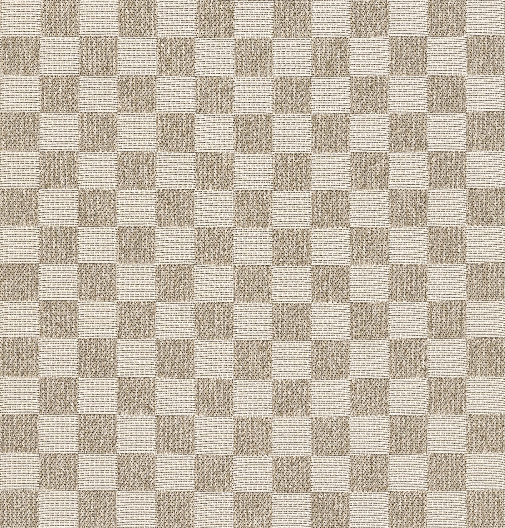Gray and cream woven rug texture.
