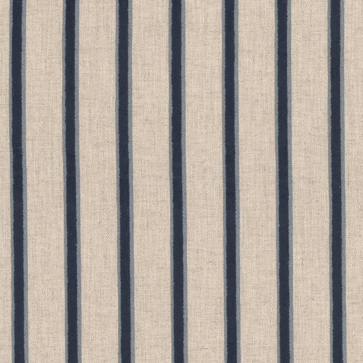 STOUT TEXTILES  UPHOLSTERY,WOVENS TRADITIONAL, STRIPE NAVY   - SAYS-1