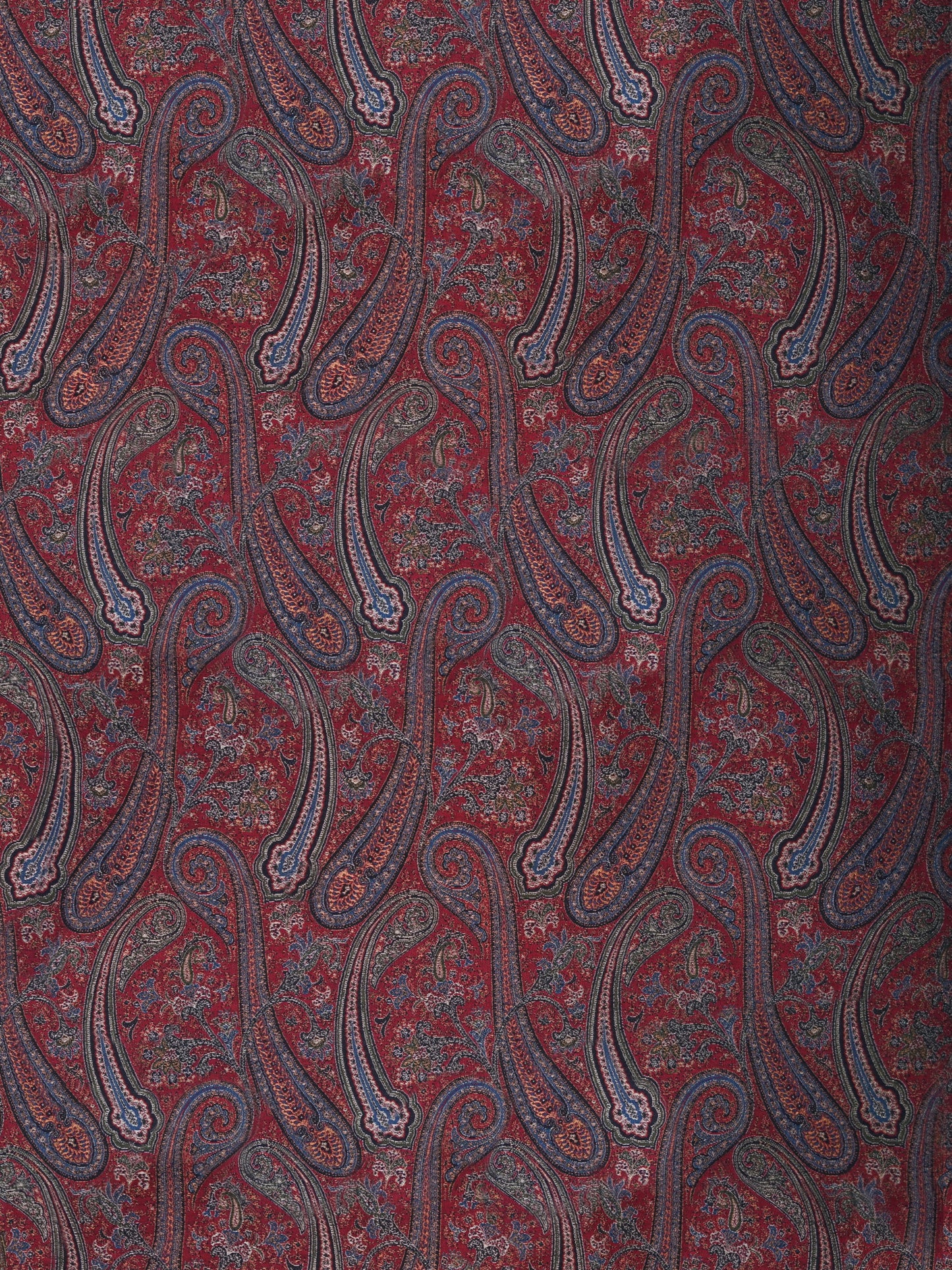 SCALAMANDRE  PUNJAB FABRIC RED   - SB 00011908