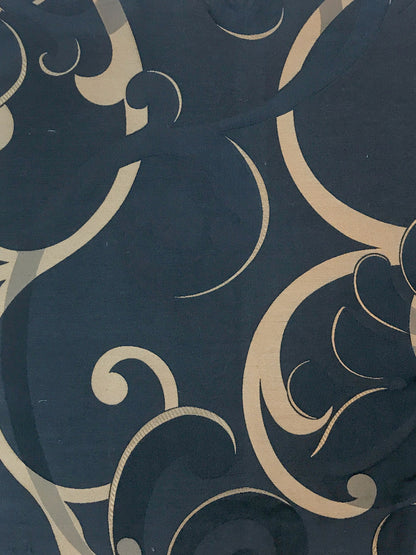 SCALAMANDRE  CIMAROSA FABRIC MIDNIGHT   - SB 00041059 NEW SKU # SB10590004