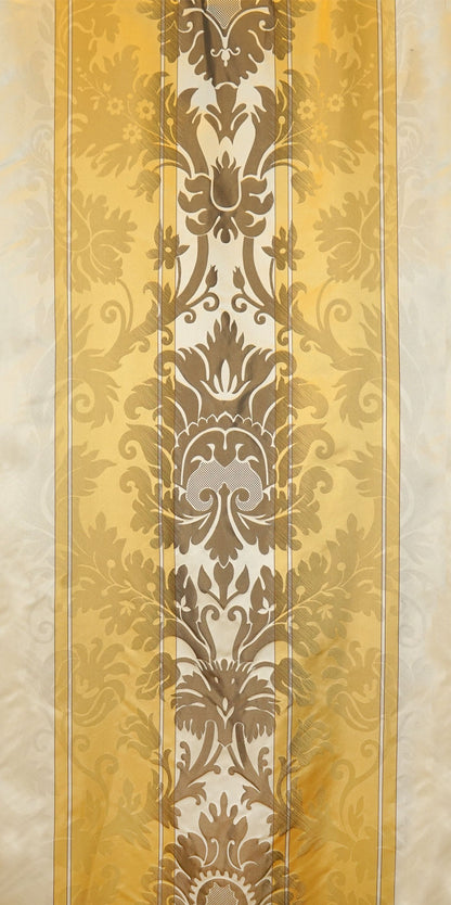 SCALAMANDRE  ALIPLO FABRIC GOLD/COCOA   - SB 83471612 NEW SKU # SB16128347