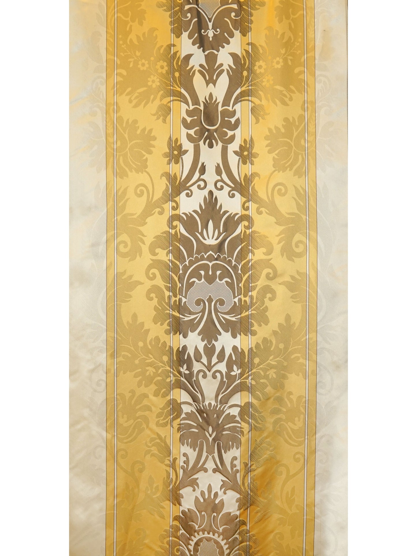 SCALAMANDRE  ALIPLO FABRIC GOLD/COCOA   - SB 83471612 NEW SKU # SB16128347