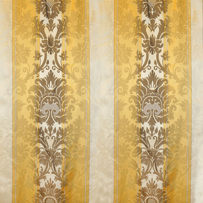 SCALAMANDRE  ALIPLO FABRIC GOLD/COCOA   - SB 83471612 NEW SKU # SB16128347