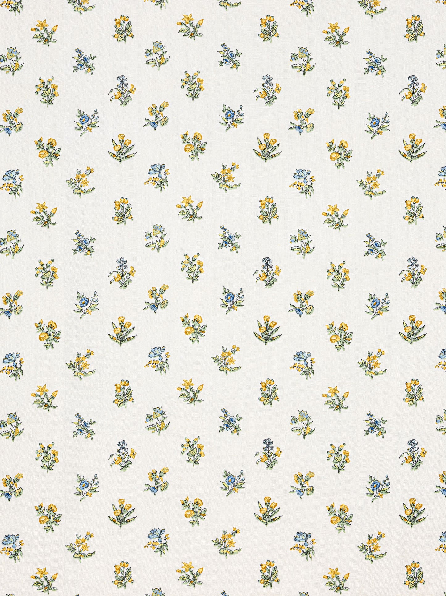 SCALAMANDRE SUMMER FLORA PRINT   GOLDEN MEADOW   - SC166660001