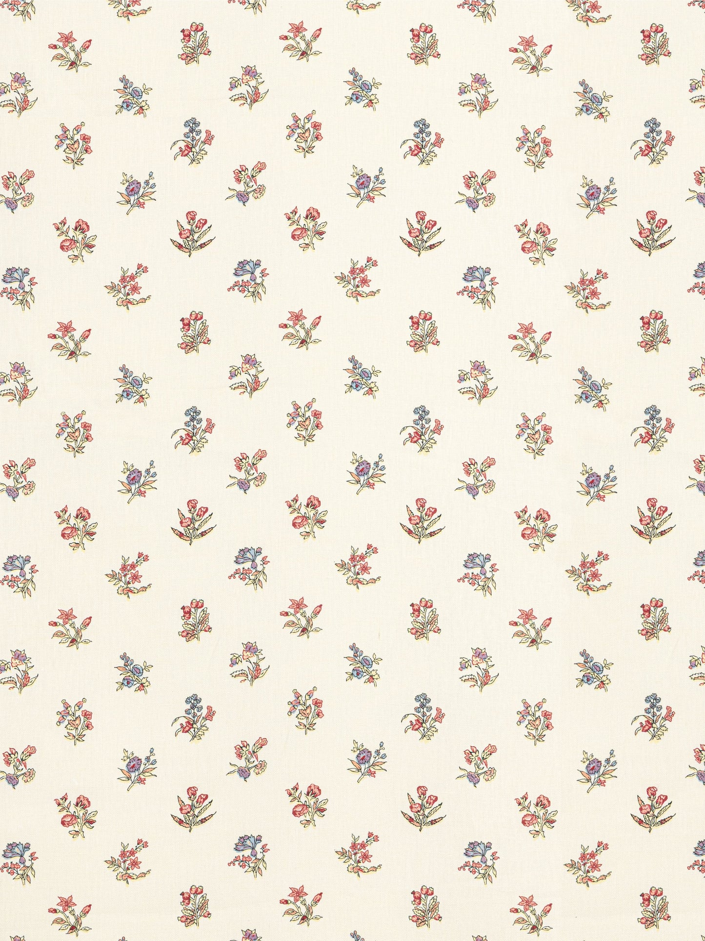 SCALAMANDRE SUMMER FLORA PRINT   TANGERINE SKY   - SC166660003