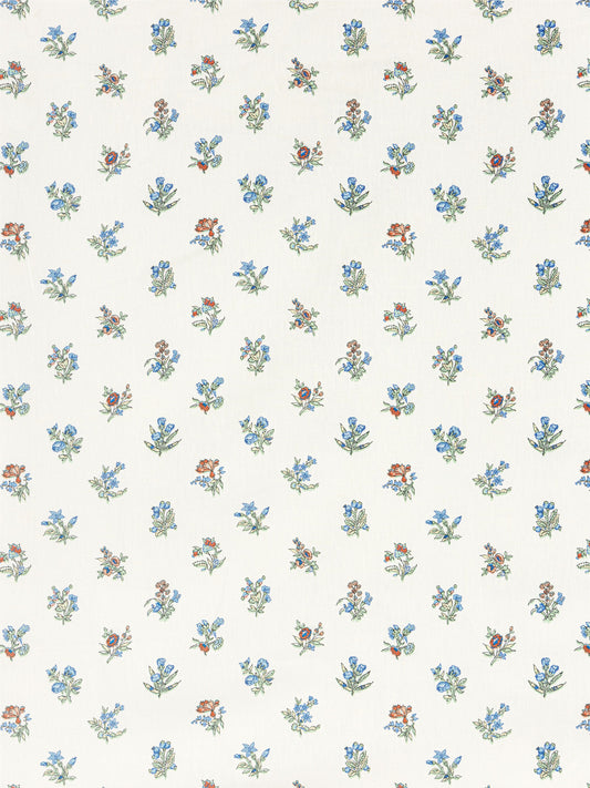 SCALAMANDRE SUMMER FLORA PRINT   COBALT ROUGE   - SC166660005