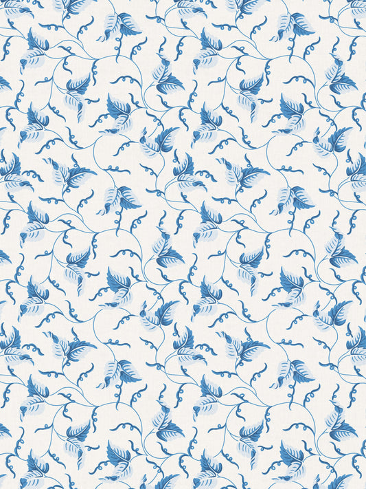SCALAMANDRE ANGLE LEAF PRINT   COBALT   - SC166670005