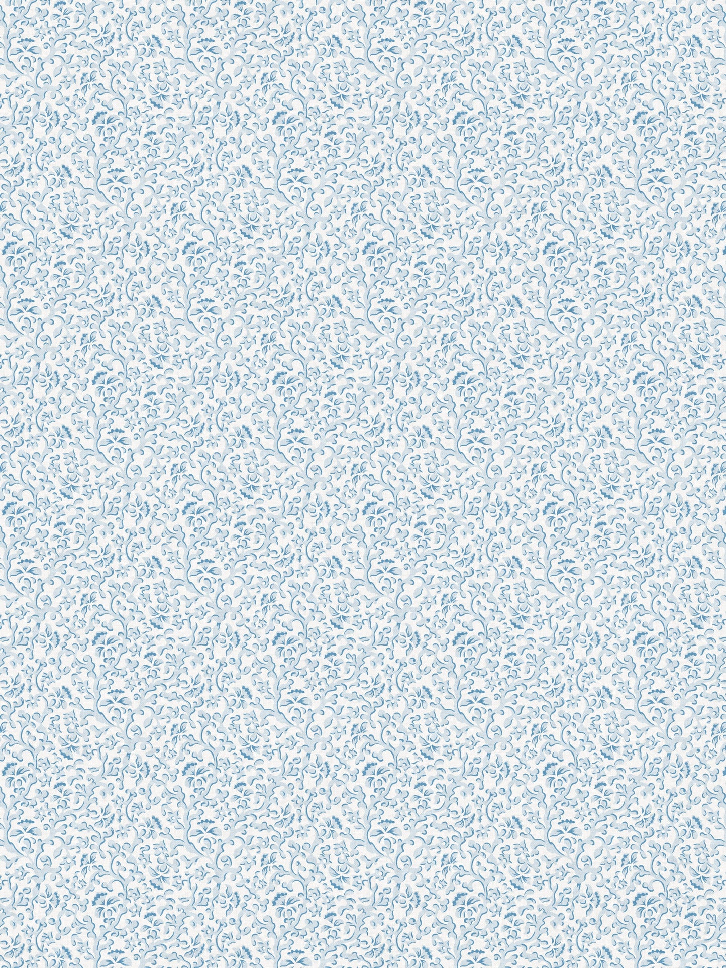SCALAMANDRE BANDBOX PRINT   MISTY BLUE   - SC166680006