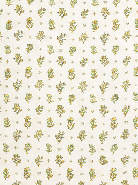 SCALAMANDRE CALICO PRINT   LEMONGRASS   - SC166690003