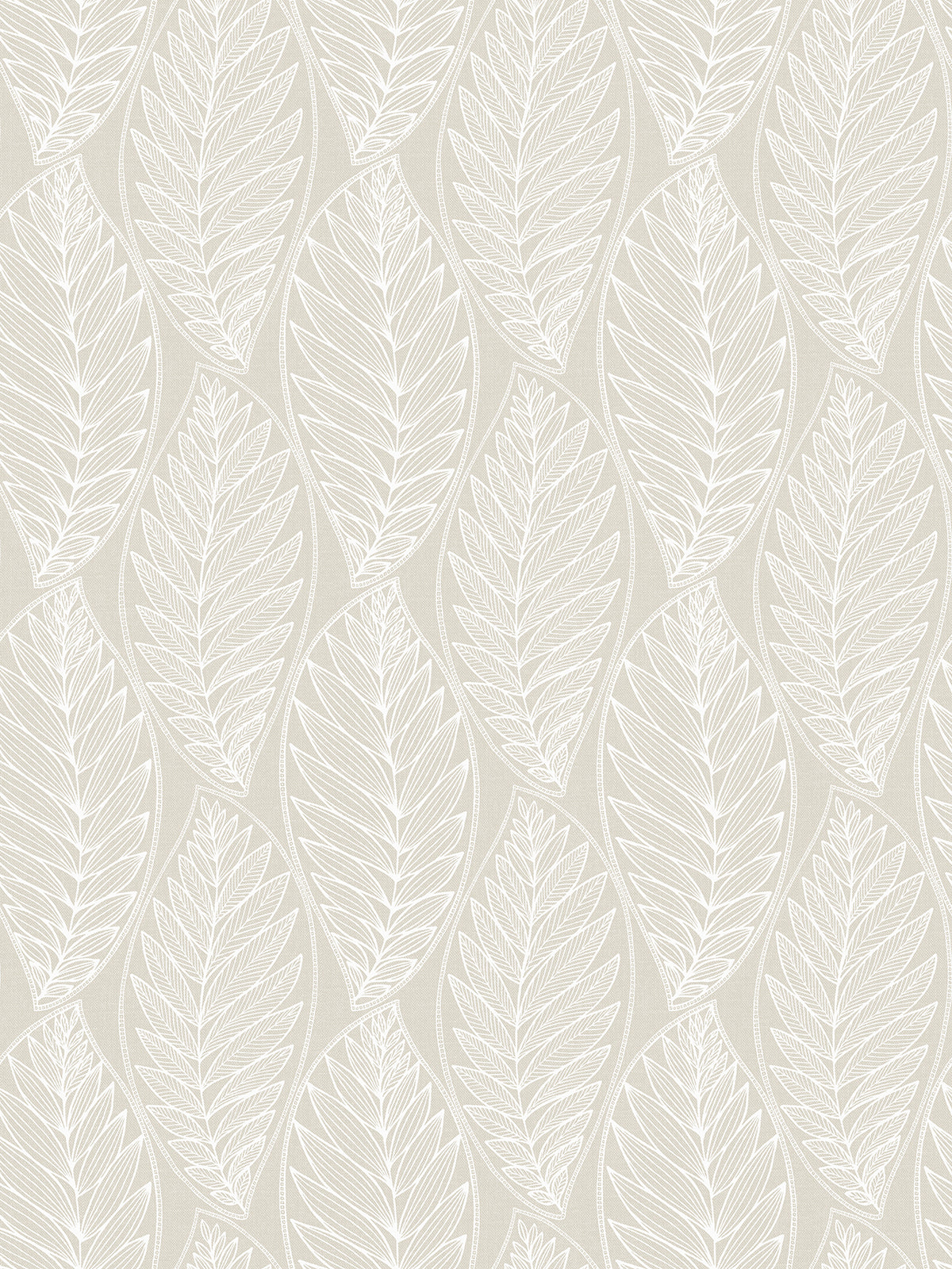 Seabrook Designs Summer House Kira Leaf Husk Botanical Coastal Beige Matte Sidewall - SC20305