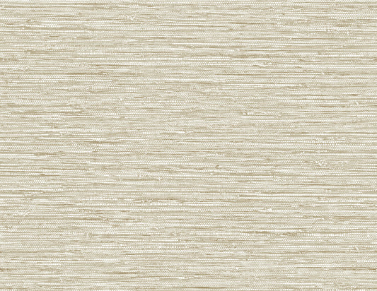 Seabrook Designs Summer House Isla Faux Jute Faux Grasscloth Coastal Beige Matte Sidewall - SC20915