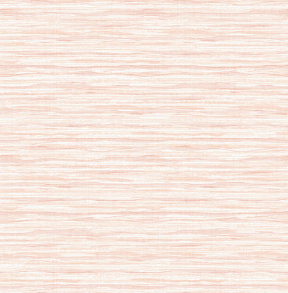 Seabrook Designs Summer House Skye Wave Stringcloth Sisal Coastal Pink Matte  - SC21101